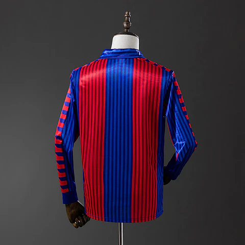 1989-92 Barcelona Home Long Sleeve Jersey