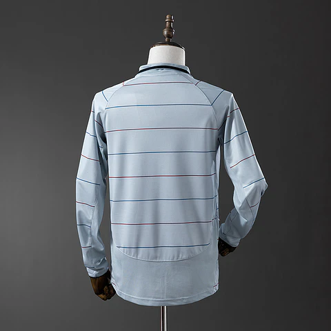 2003-04 Barcelona Away Long Sleeve Jersey