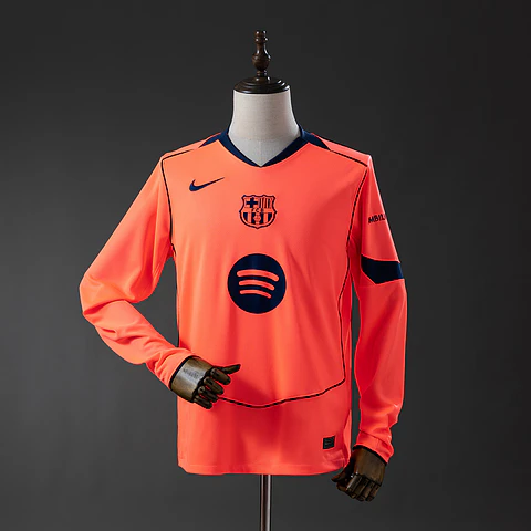 2025-26 Barcelona Third Long Sleeve Jersey