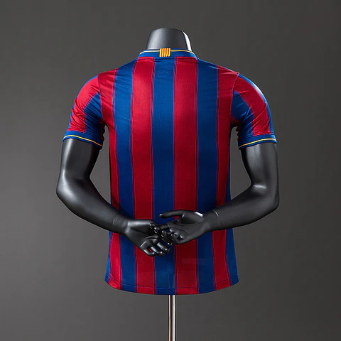2009-10 Barcelona Home Player Version Jersey