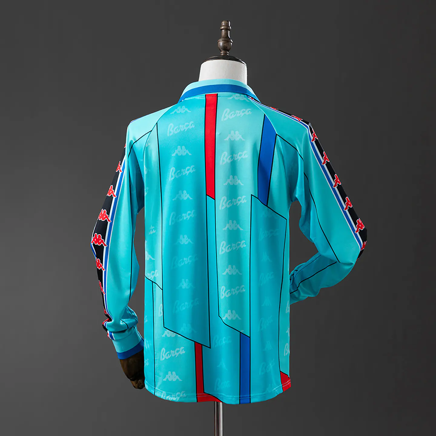1995-97 Barcelona Away Long Sleeve Jersey 2