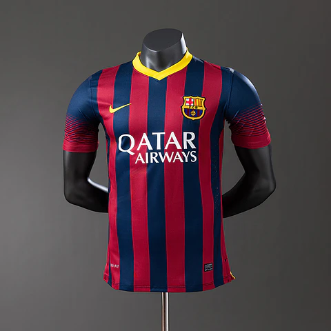 2013-14 Barcelona Home Player Edition Jersey