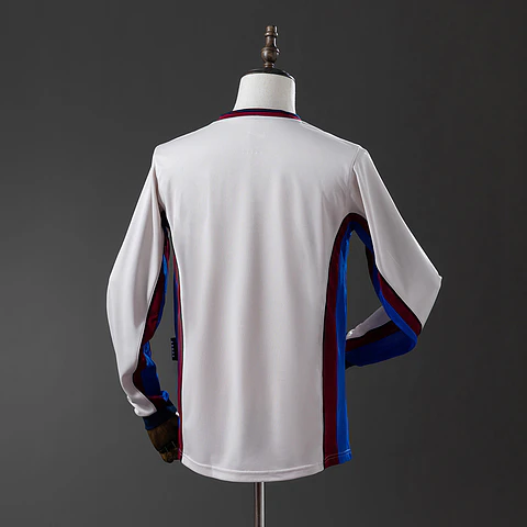 1998-01 Barcelona Away Long Sleeve Jersey