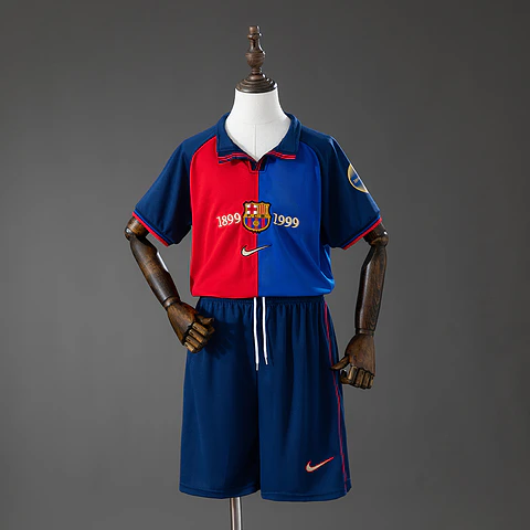1999-00 Barcelona Home Kids Kit