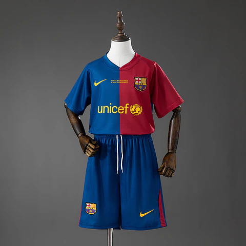 2008-09 Barcelona Home Kids Kit