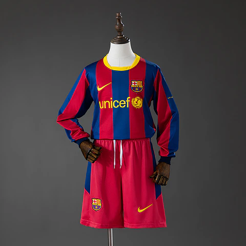 2010-11 Barcelona Home Kids Kit