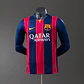 2014-15 Barcelona Home Long Sleeve Player Edition Jersey - thumbnail 1