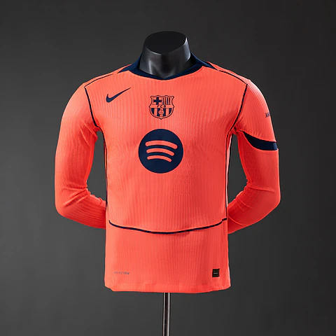 2025-26 Barcelona Third Long Sleeve Player Edition Jersey