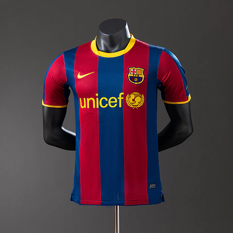 2010-11 Barcelona Home Player Edition Jersey