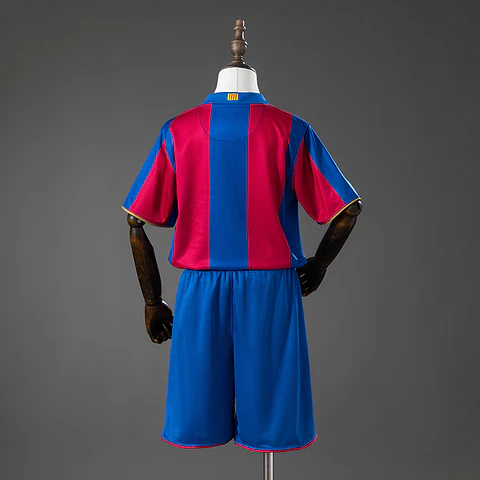2007-08 Barcelona Home Kids Kit
