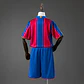 2007-08 Barcelona Home Kids Kit - thumbnail 2