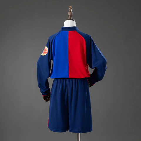 1999-00 Barcelona Home Long Sleeve Kids Kit