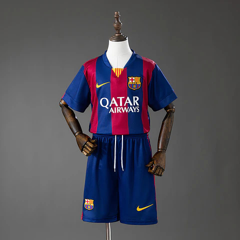 2014-15 Barcelona Home Kids Kit