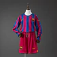 2005-06 Barcelona Home Long Sleeve Kids Kit - thumbnail 1