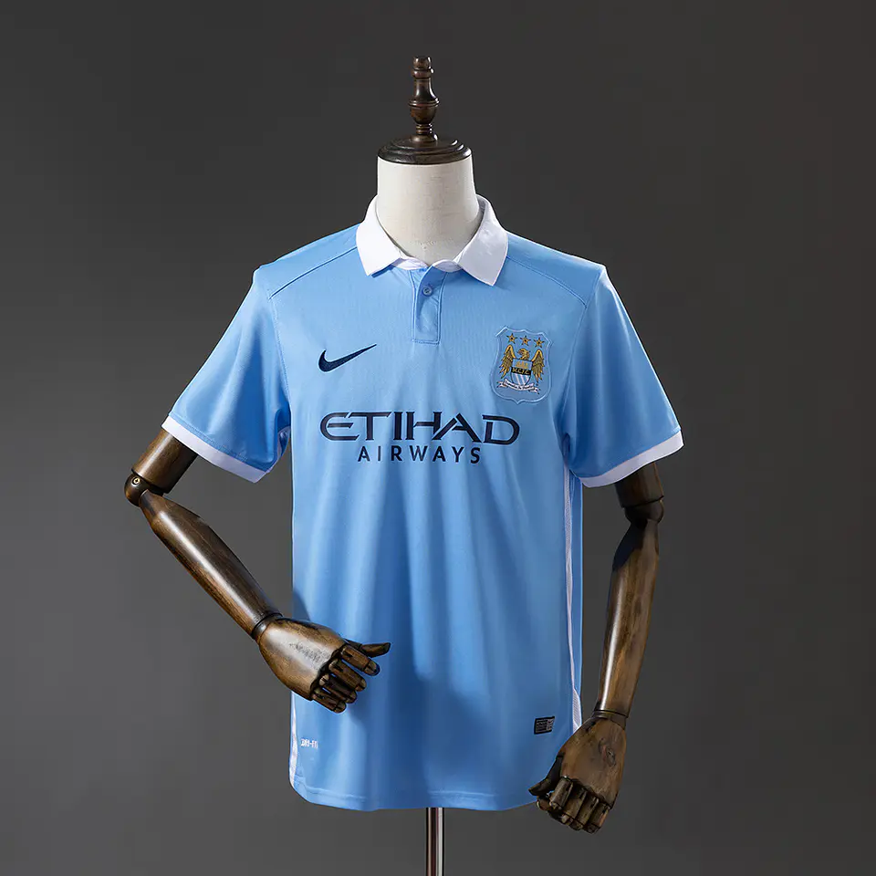 2015-16 Manchester City Home Jersey 1