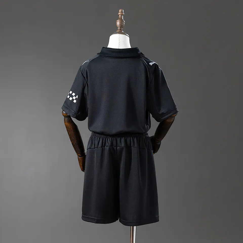 2025-26 Manchester City Away Kids Kit 2