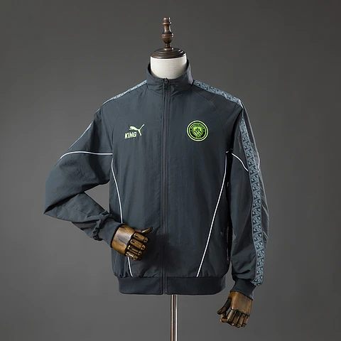 2025-26 Manchester City Grey Anthem Jacket