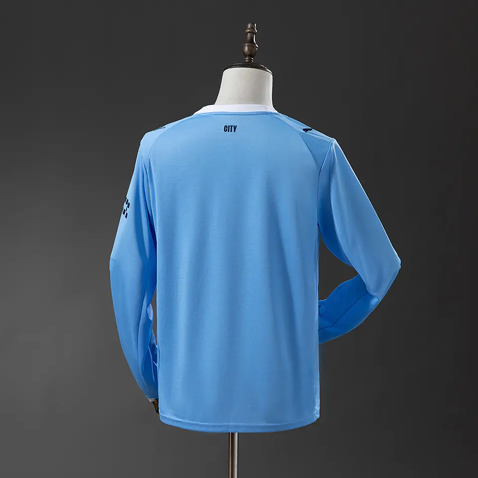 2025-26 Manchester City Long Sleeve Jersey 2