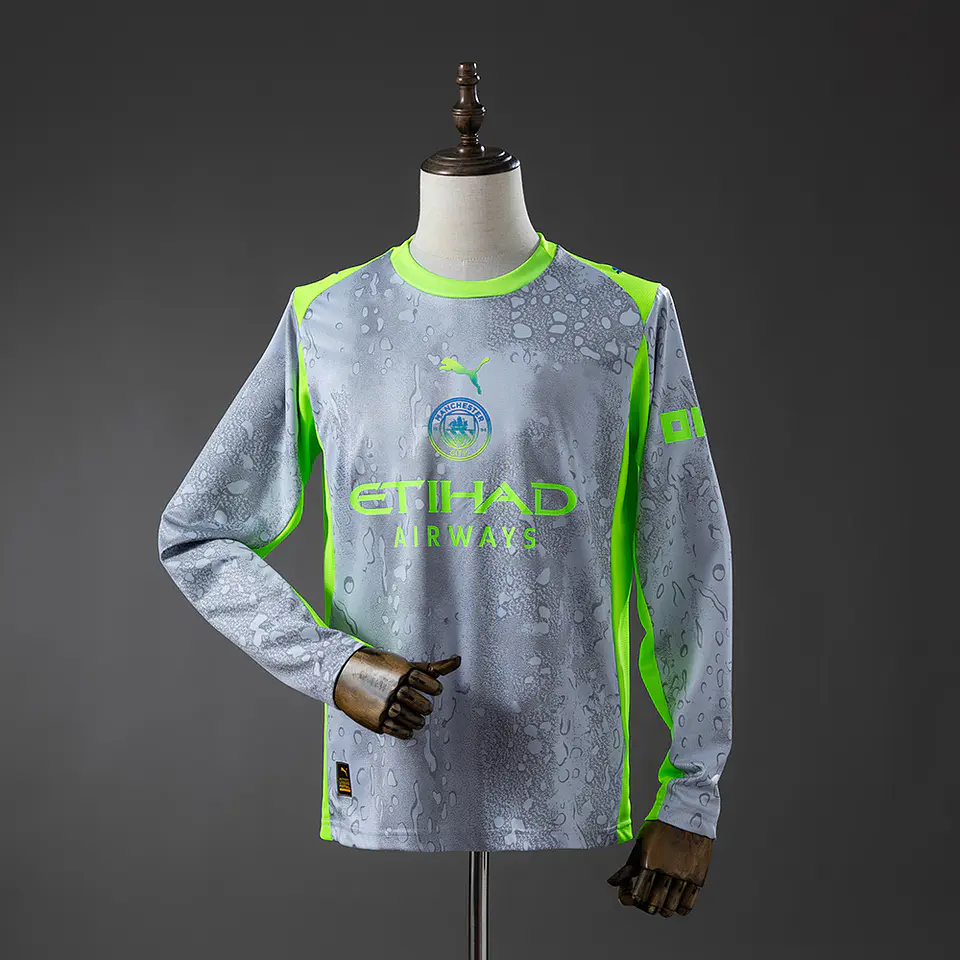 2025-26 Manchester City Third Long Sleeve Jersey 1