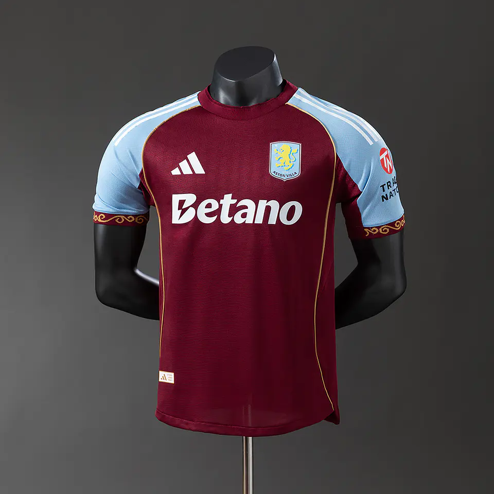 2025-26 Aston Villa Home Player Edition Jersey 1
