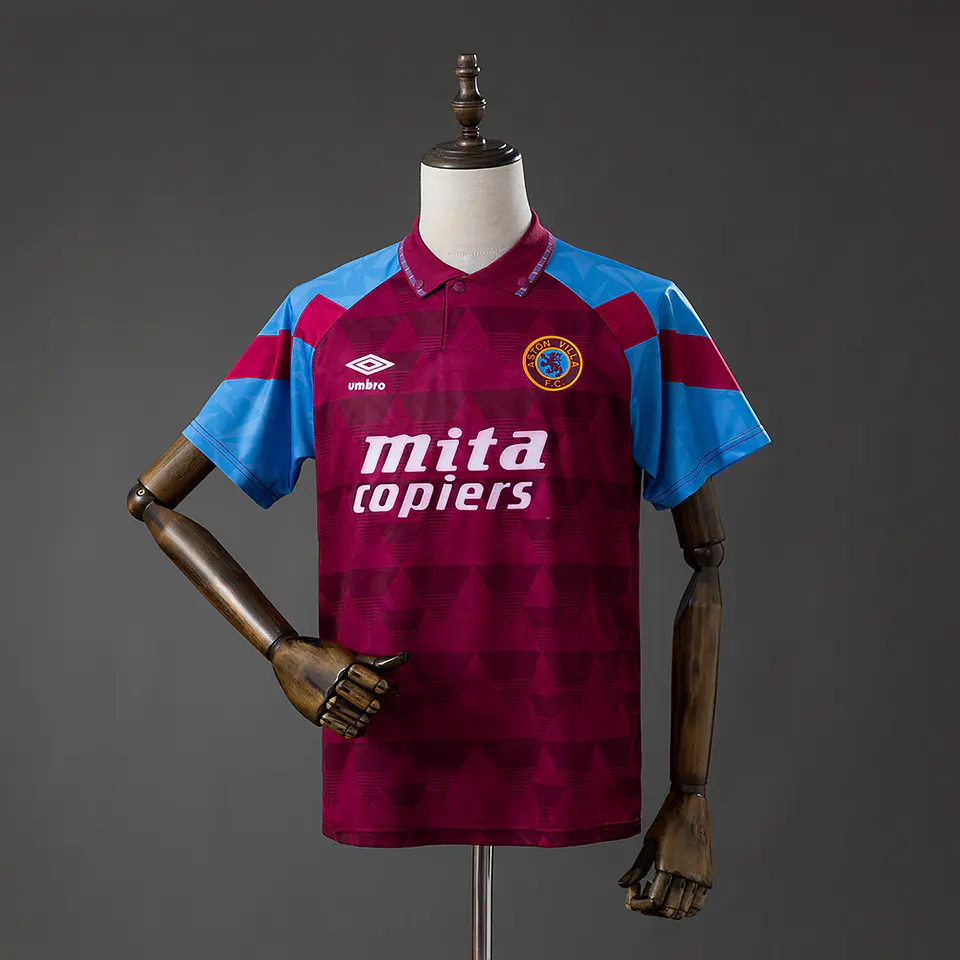 1990-92 Aston Villa Home Jersey 1