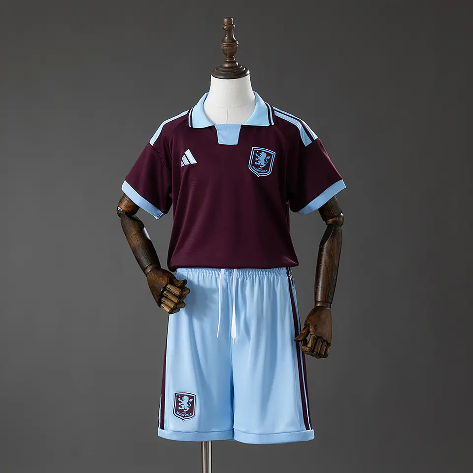 2026-27 Aston Villa Home Kids Kit 1
