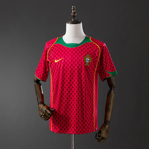 2004 Portugal Home Jersey