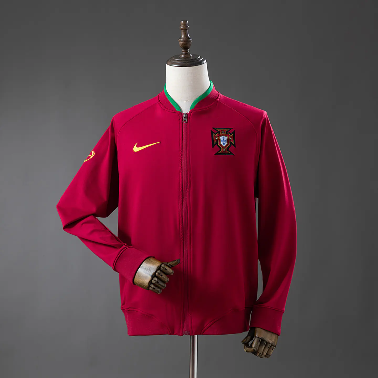 2006 Portugal Red Training Jacket 1