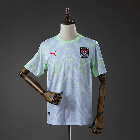 2026 Portugal Gray/Yellow Goalkeeper Jersey