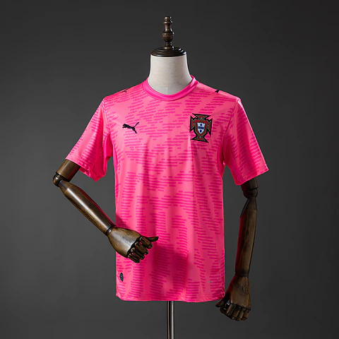 2026 Portugal Pink Goalkeeper Jersey