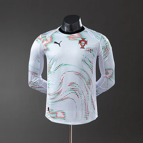 2025 Portugal Away Long Sleeve Player Edition Jersey