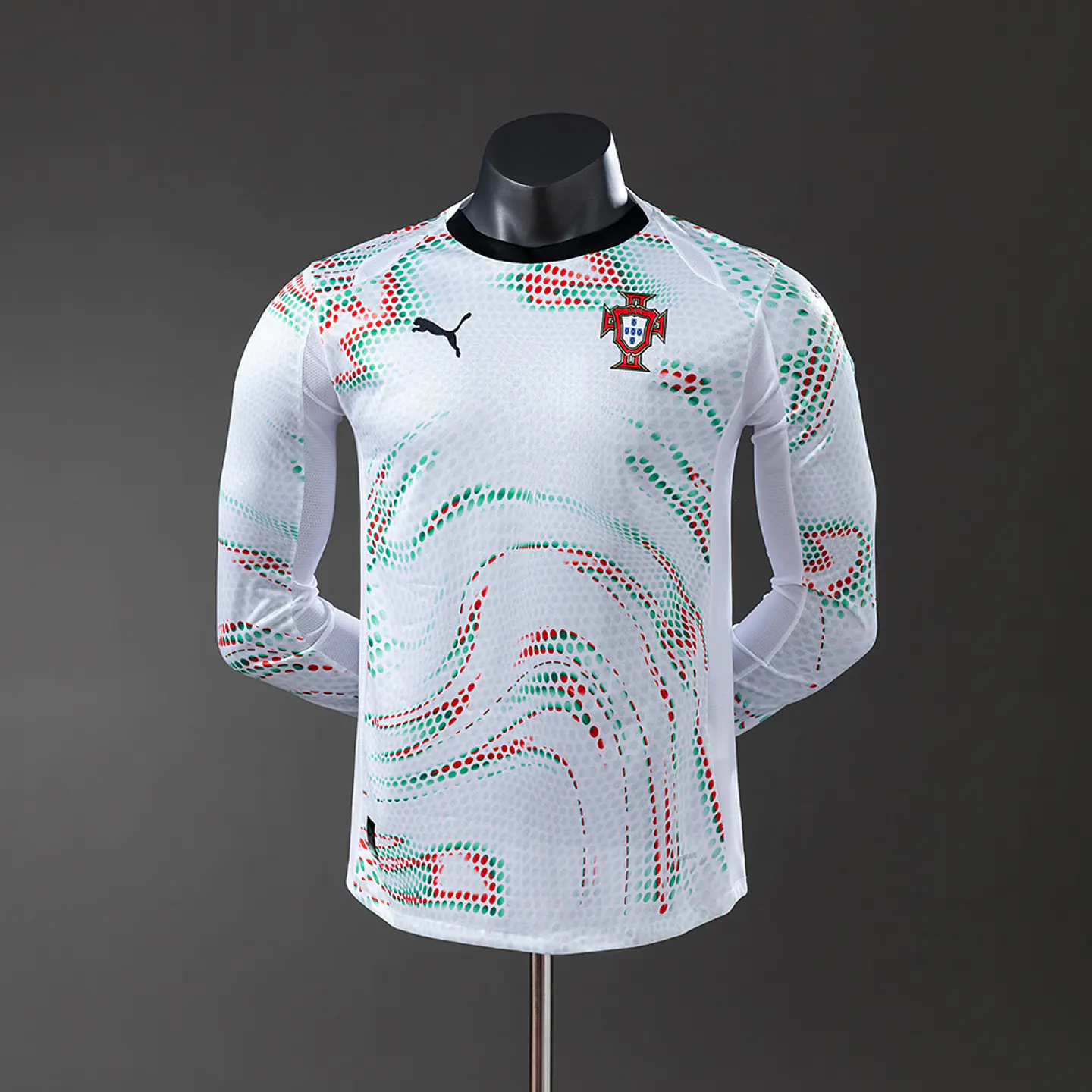 2025 Portugal Away Long Sleeve Player Edition Jersey 1