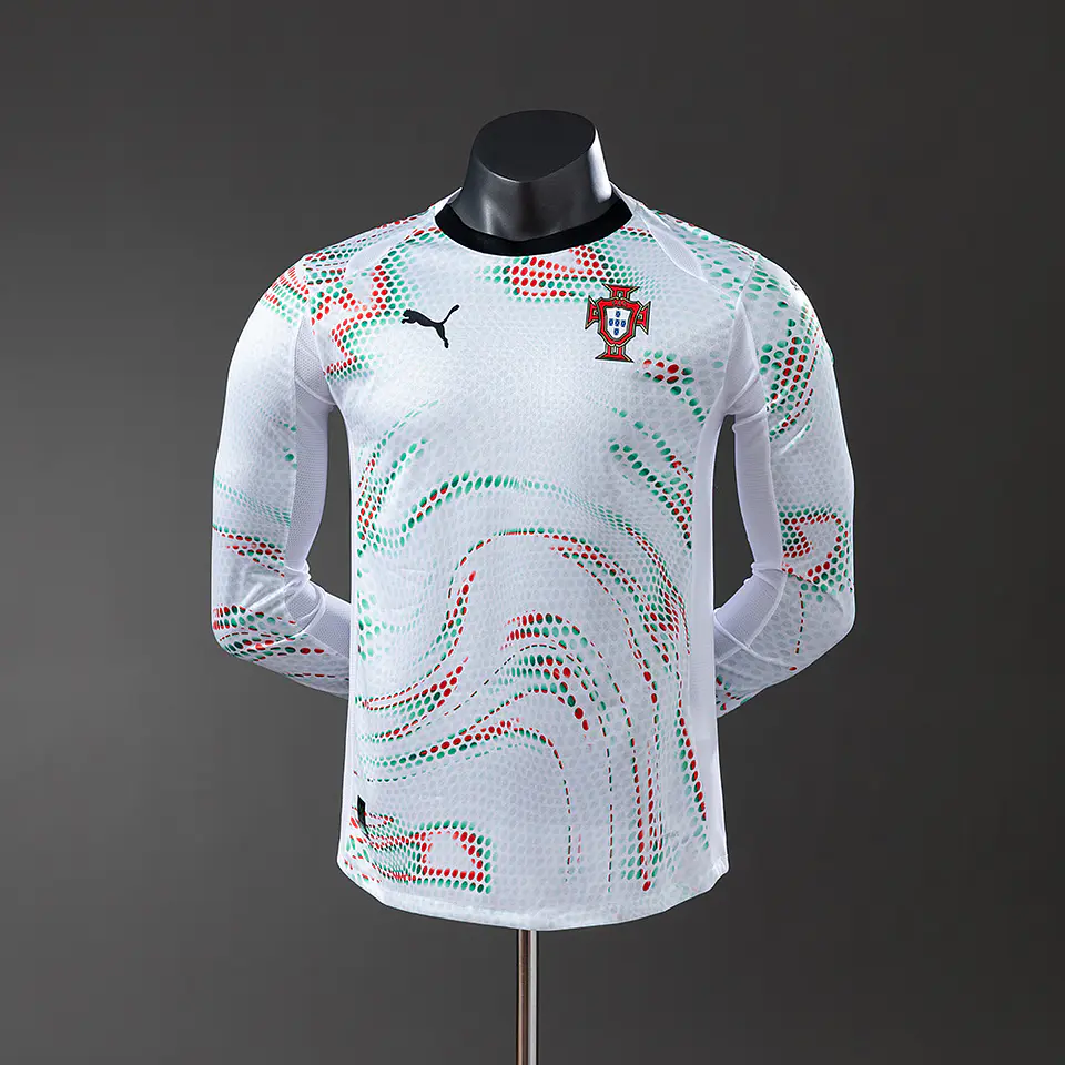 2025 Portugal Away Long Sleeve Player Edition Jersey 1