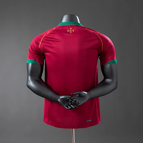 2006 Portugal Home Player Edition Jersey