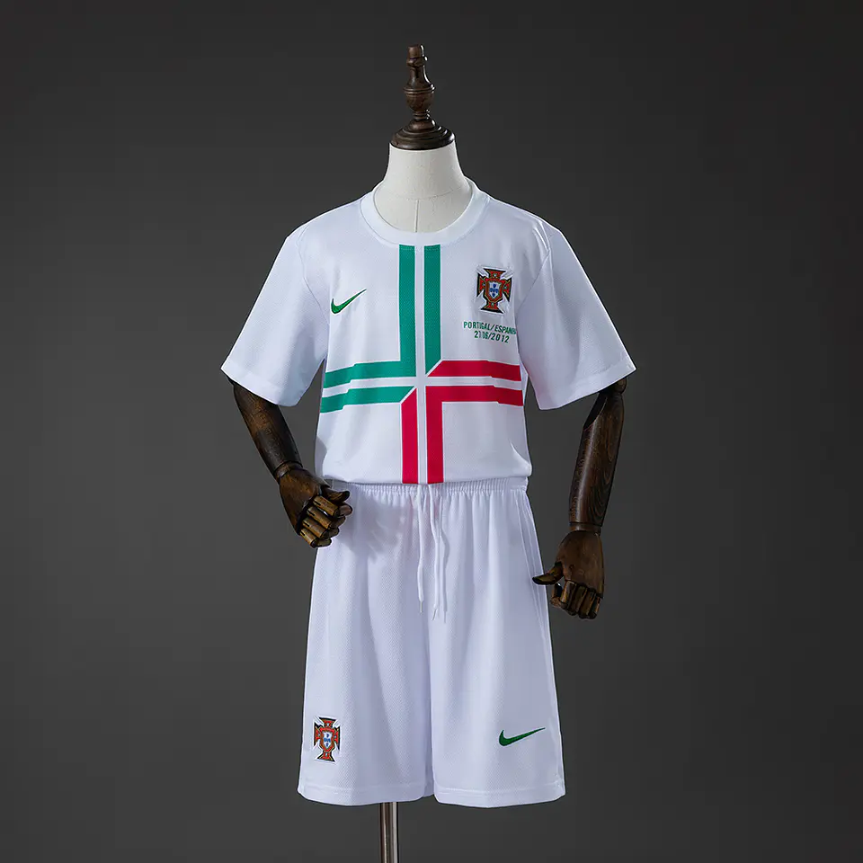 2012 Portugal Away Kids Kit 1