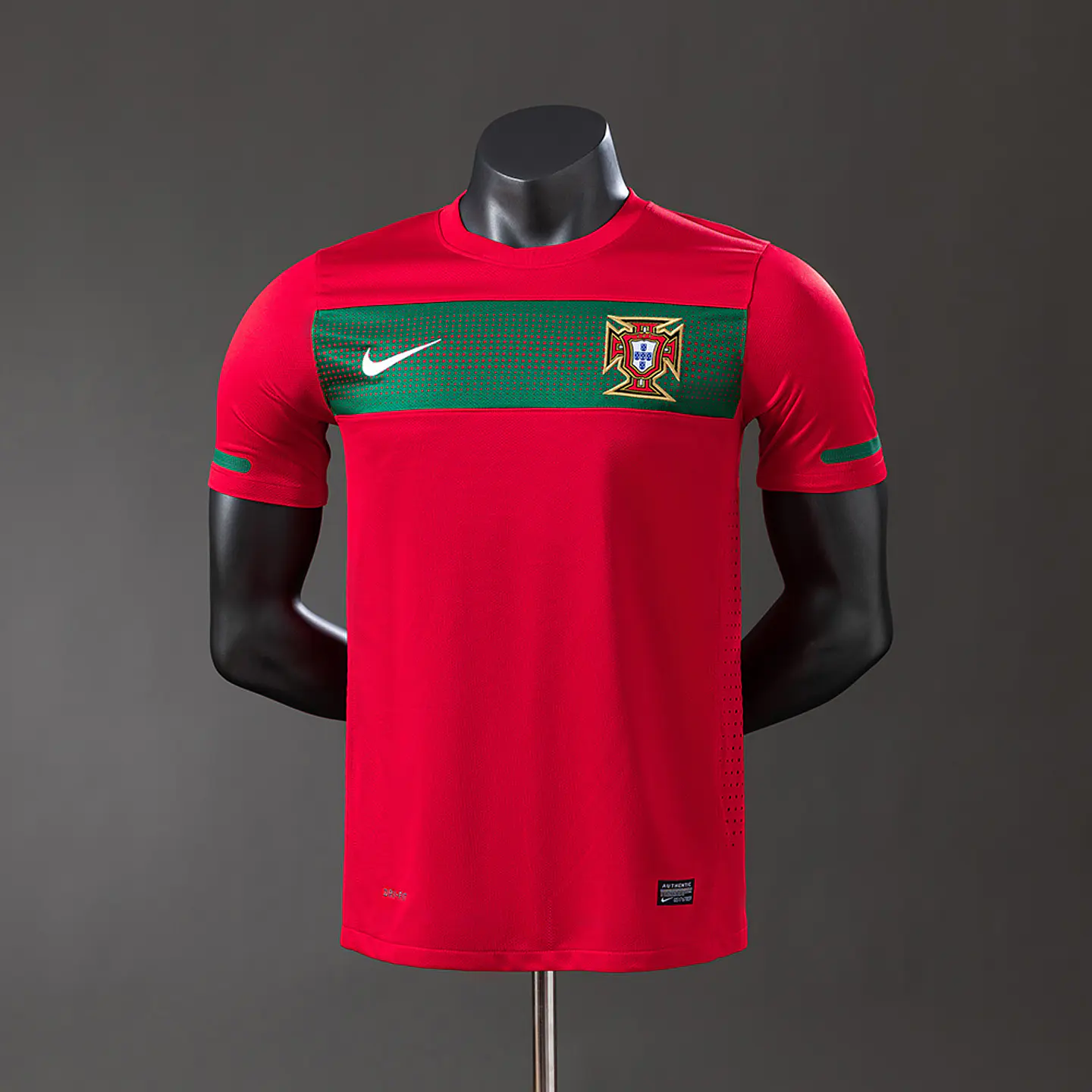 2010 Portugal Home Player Edition Jersey 1