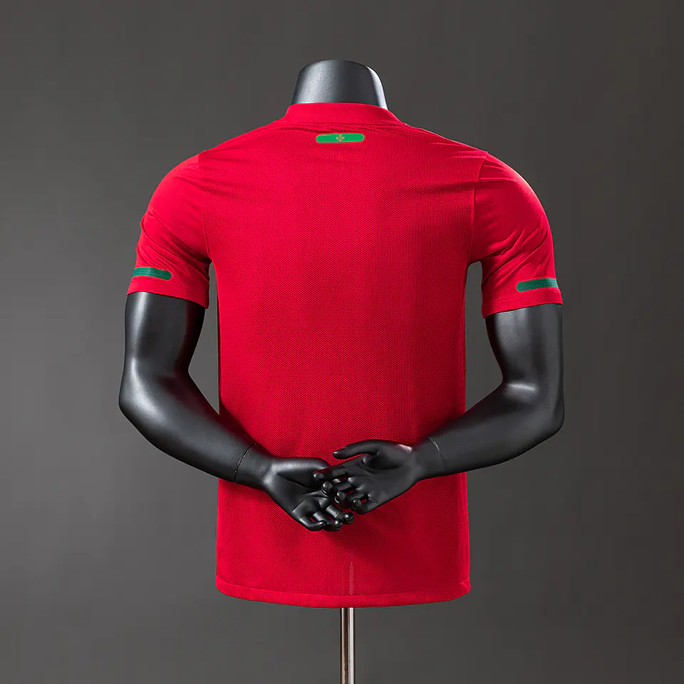 2010 Portugal Home Player Edition Jersey 2