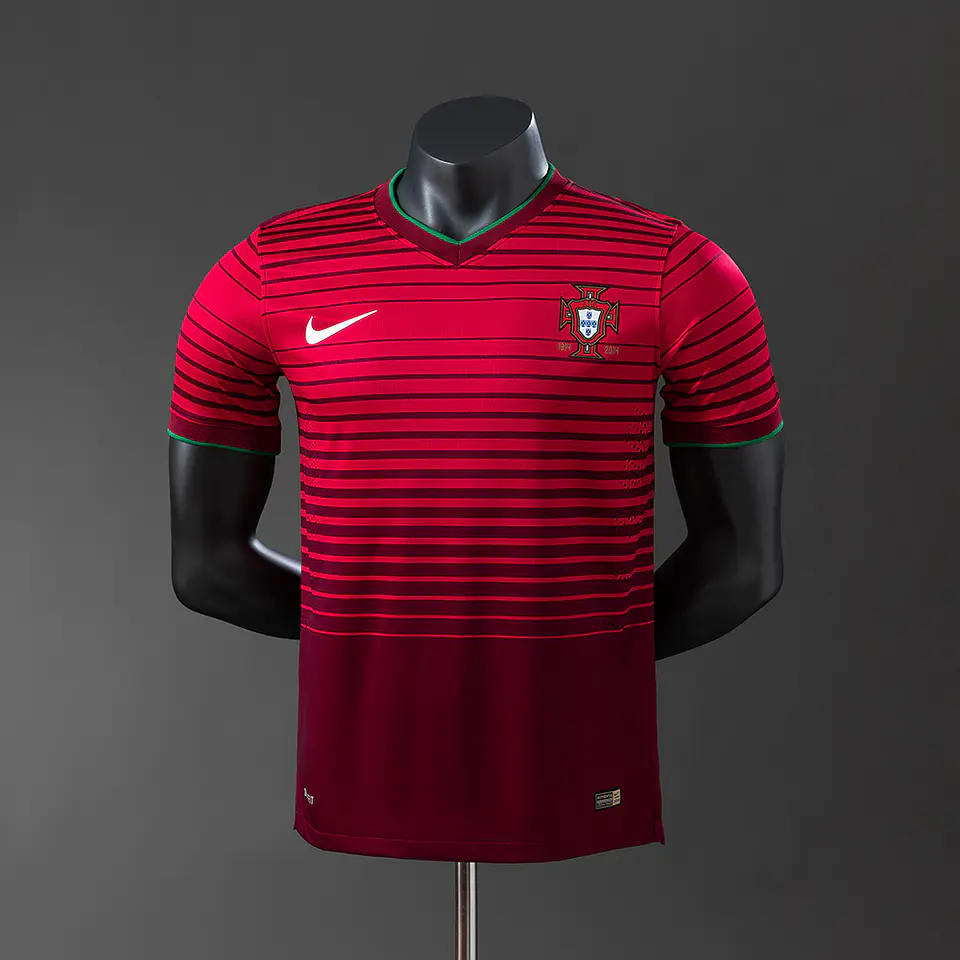 2014 Portugal Home Player Edition Jersey 1