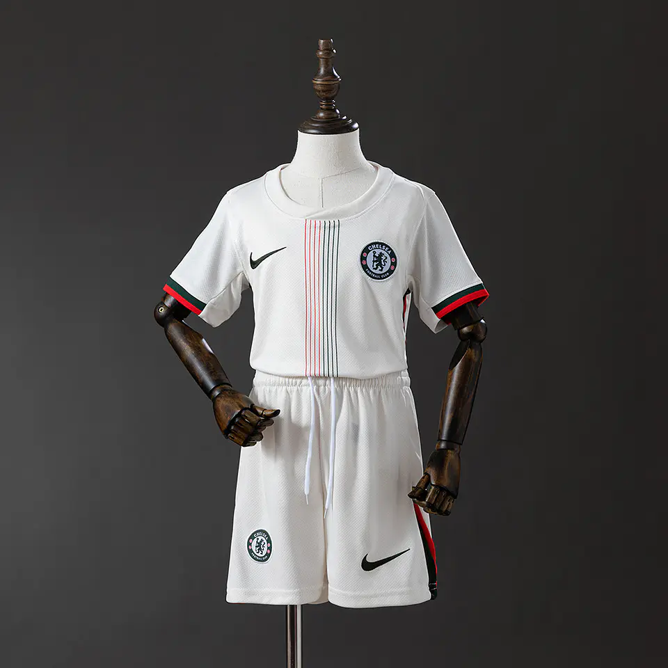 2025-26 Chelsea Away Kids Kit 1