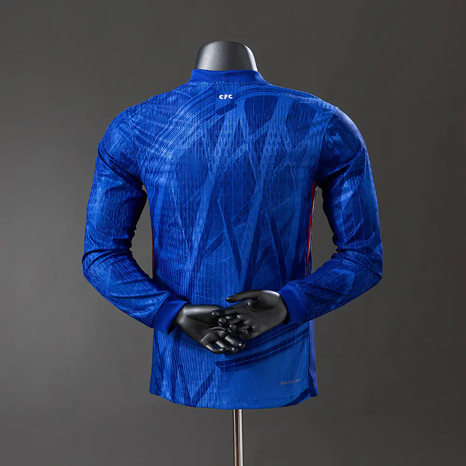 2025-26 Chelsea Home Long Sleeve Player Edition Jersey 2