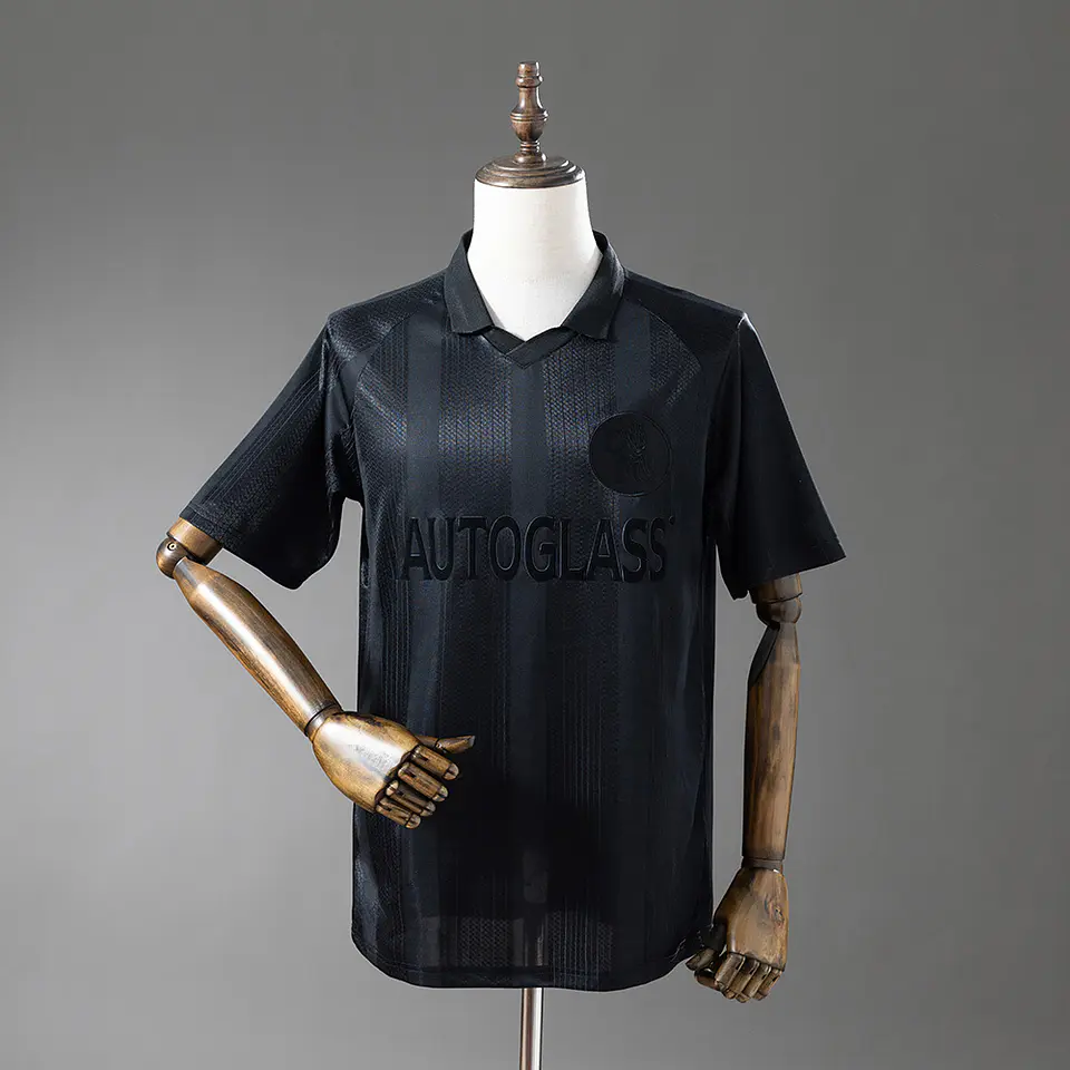 1997-99 Chelsea Home All Black Jersey 1