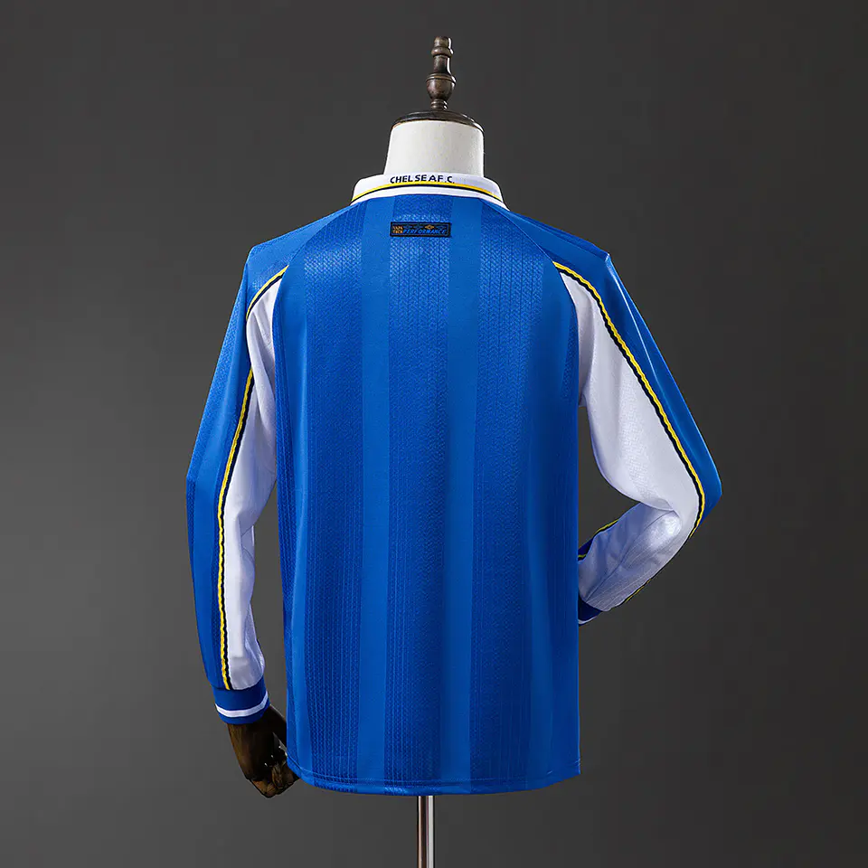 1997-99 Chelsea Home Long Sleeve Jersey 2
