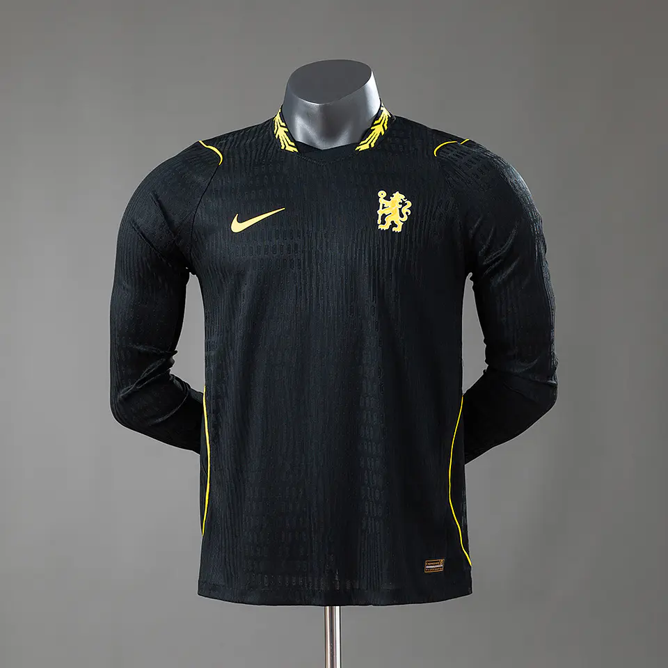 2026-27 Chelsea Away Long Sleeve Player Edition Jersey 1