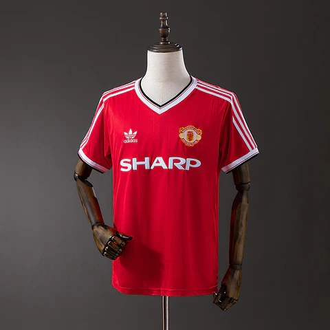 1983-84 Manchester United Home Jersey