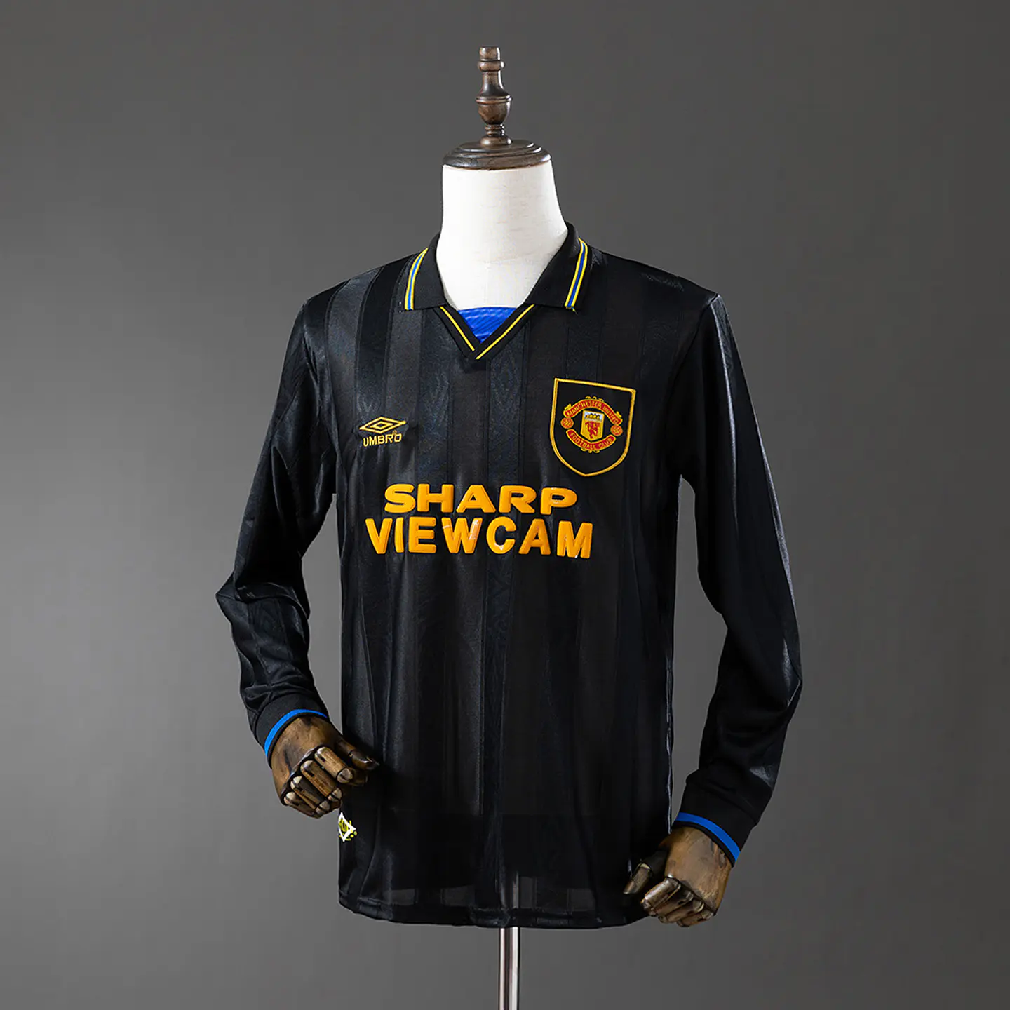 1993-95 Manchester United Away Long Sleeve Jersey 1