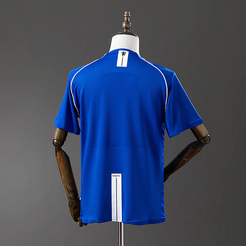 2007-08 Manchester United Blue Goalkeeper Jersey