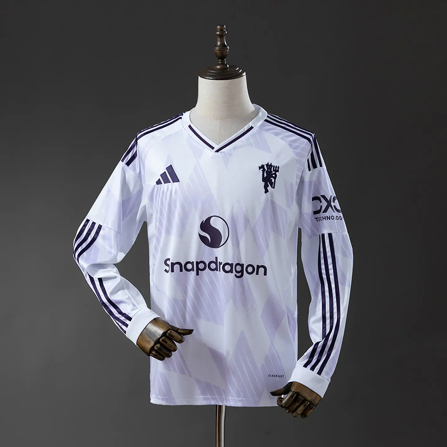 2025-26 Manchester United Away Long Sleeve Jersey 1