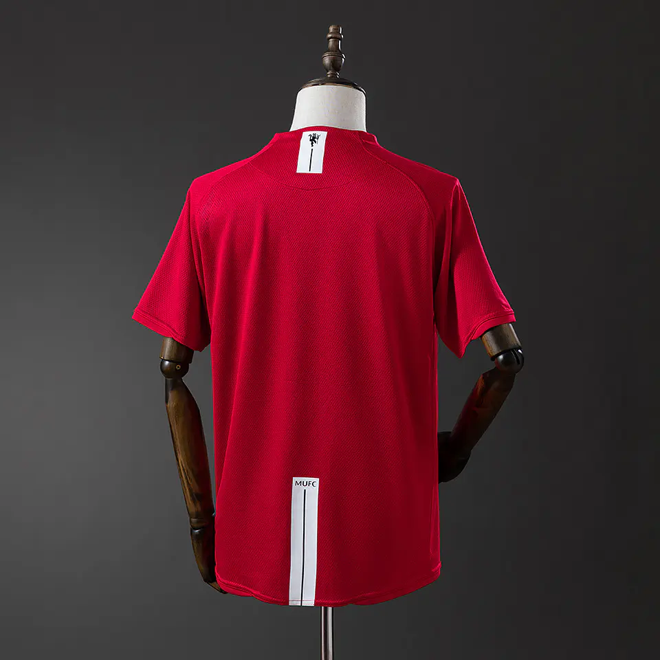 2007-08 Manchester United Home Jersey 2