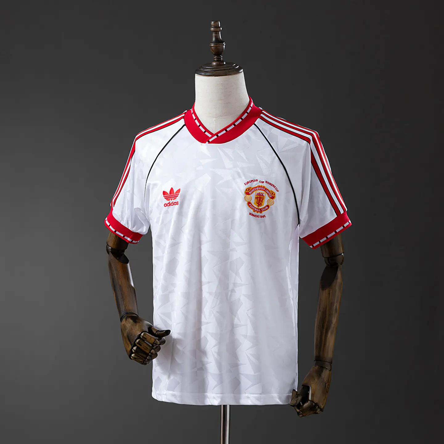 1990-91 Manchester United European Cup Winners' Cup Jersey 1