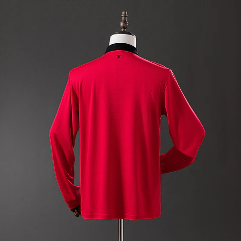 2013-14 Manchester United Home Long Sleeve Jersey